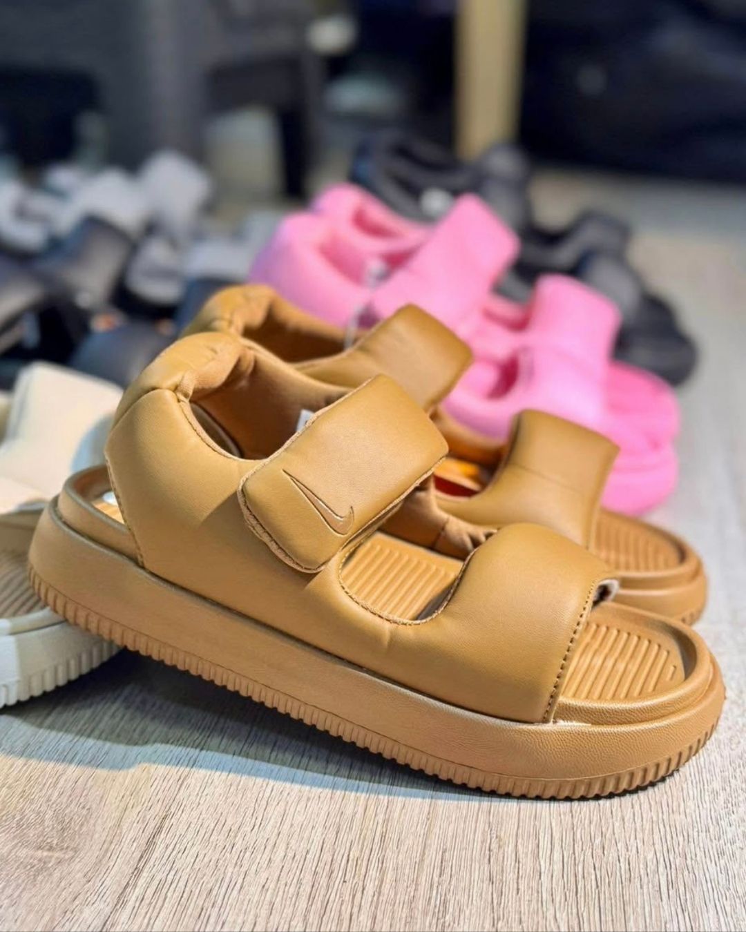 Sandalias Slide Esponja Dama